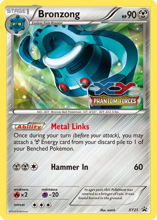 XY Promos Bronzong - XY21 (Prerelease) #XY21