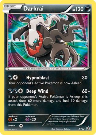 XY Promos Darkrai #XY22