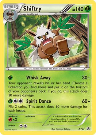 XY Promos Shiftry #XY23
