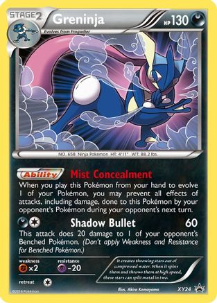 XY Promos Greninja #XY24