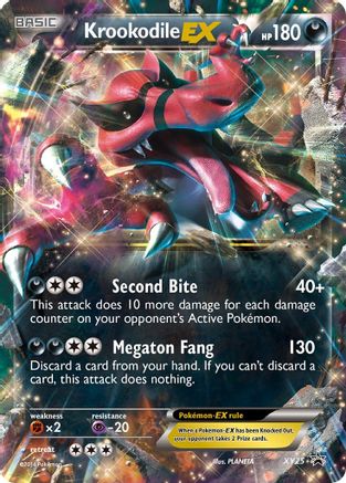 XY Promos Krookodile EX #XY25