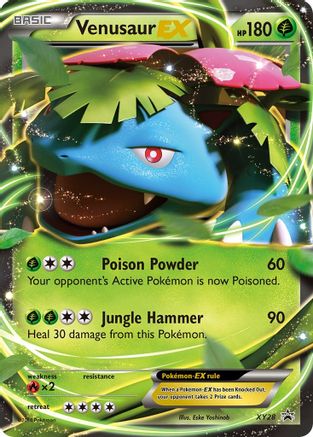 XY Promos Venusaur EX #XY28