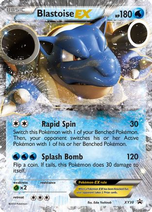 XY Promos Blastoise EX #XY30
