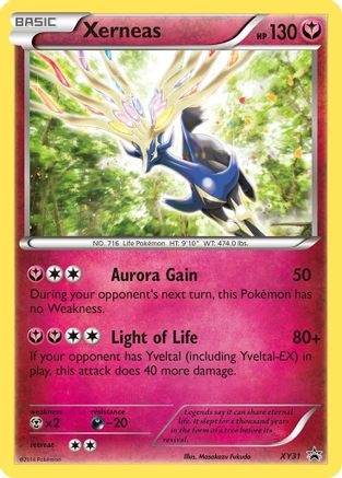 XY Promos Xerneas #XY31