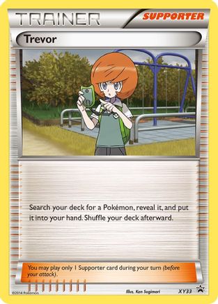 XY Promos Trevor #XY33