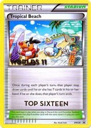 Black and White Promos Tropical Beach - BW28 (Worlds 11) [Top 16] #BW28