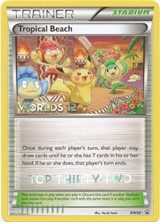 Black and White Promos Tropical Beach - BW50 (Worlds 12) [Top 32] #BW50