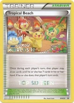 Black and White Promos Tropical Beach - BW50 (Worlds 12) [Top 16] #BW50
