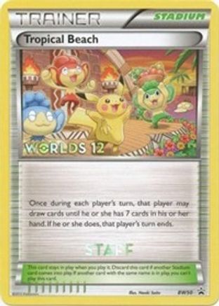 Black and White Promos Tropical Beach - BW50 (Worlds 12) [Staff] #BW50