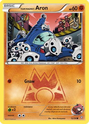 Double Crisis Team Magma's Aron #12