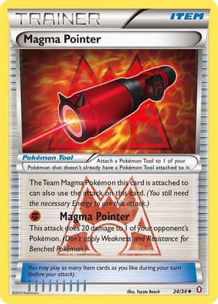 Double Crisis Magma Pointer #24