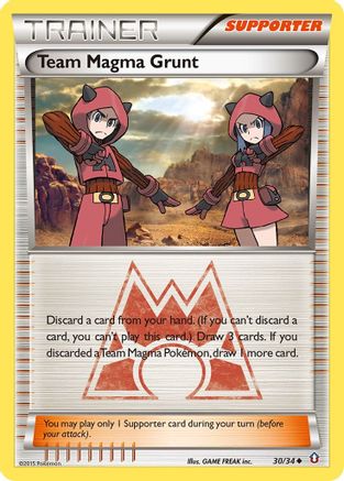 Double Crisis Team Magma Grunt #30