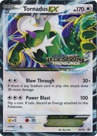 Black and White Promos Tornadus EX - BW96 (Prerelease) [Staff] #BW96