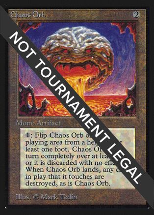 Chaos Orb (IE) - International Edition - Magic: The Gathering