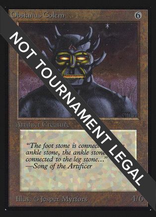 Obsianus Golem (IE)