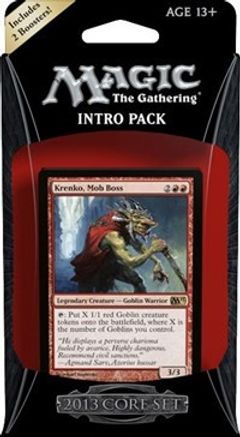 2013 Core Set Intro Pack Mob Rule Red