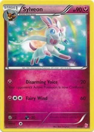 Sylveon (#15 - Non-Holo) 15 XY Trainer Kit: Sylveon & Noivern Pokémon card