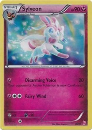Sylveon (#30 - Holo) 30 XY Trainer Kit: Sylveon & Noivern Pokémon card