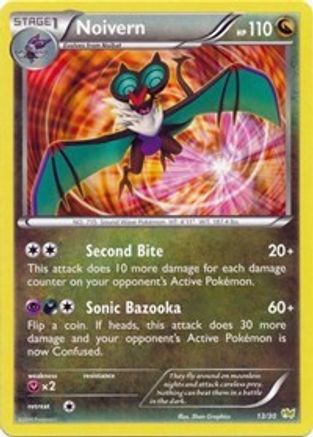 Noivern (#13 - Non-Holo) 13 XY Trainer Kit: Sylveon & Noivern Pokémon card
