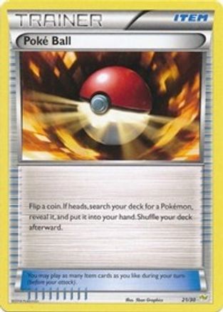 Poke Ball (Noivern) 21 XY Trainer Kit: Sylveon & Noivern Pokémon card