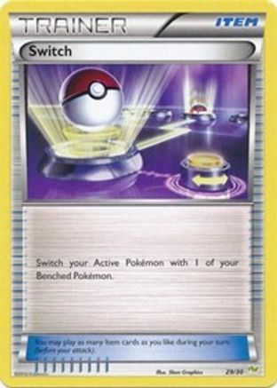 Switch (Noivern) 4 XY Trainer Kit: Sylveon & Noivern Pokémon card
