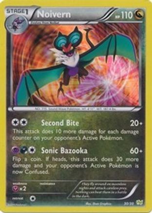 Noivern (#30 - Holo) 30 XY Trainer Kit: Sylveon & Noivern Pokémon card