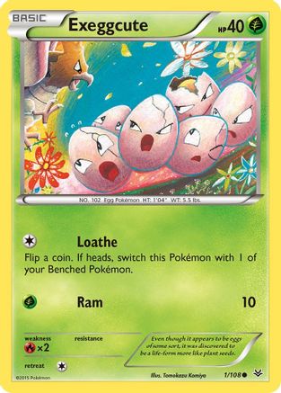 XY - Roaring Skies Exeggcute #1