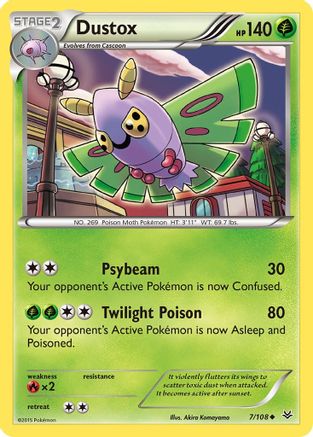 XY - Roaring Skies Dustox (7) #7