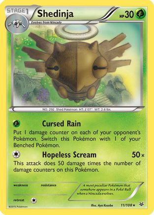 XY - Roaring Skies Shedinja #11