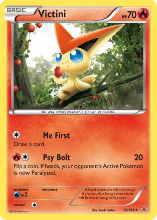 XY - Roaring Skies Victini #13