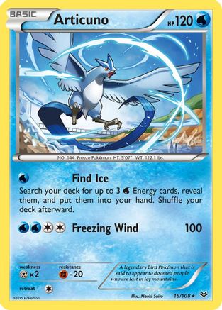 XY - Roaring Skies Articuno (16) #16