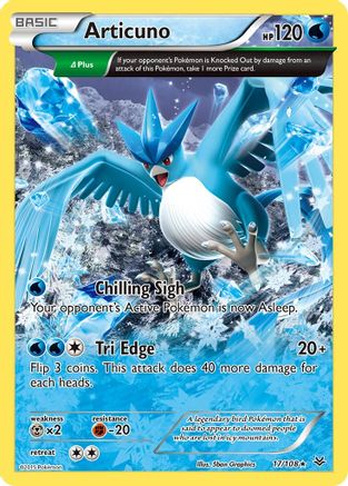 XY - Roaring Skies Articuno (17 Delta) #17