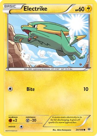 XY - Roaring Skies Electrike #24
