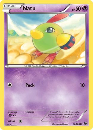 XY - Roaring Skies Natu (27) #27