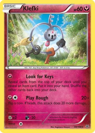 XY - Roaring Skies Klefki #48
