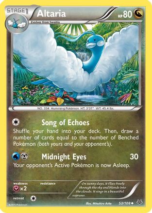 XY - Roaring Skies Altaria (53) #53