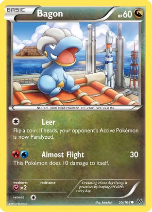 XY - Roaring Skies Bagon (55) #55