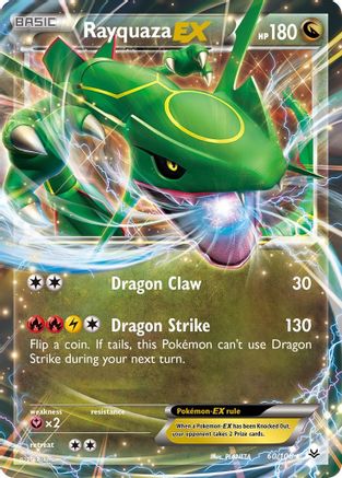 Mega Rayquaza Ex 