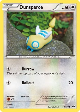 XY - Roaring Skies Dunsparce #68