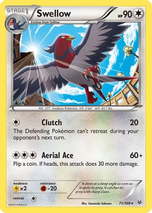 XY - Roaring Skies Swellow (71) #71