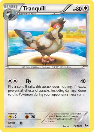 XY - Roaring Skies Tranquill #79
