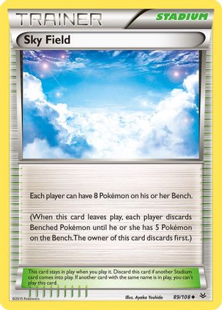 XY - Roaring Skies Sky Field #89