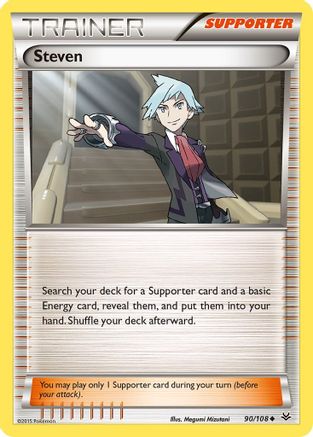 XY - Roaring Skies Steven #90