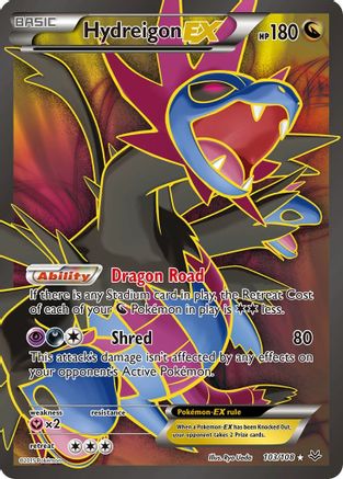 XY - Roaring Skies Hydreigon EX (103 Full Art) #103