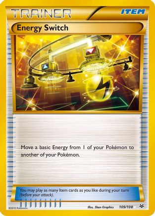 XY - Roaring Skies Energy Switch #109