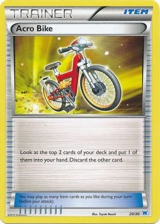 XY Trainer Kit: Latias & Latios Acro Bike (#20 Latios) #20