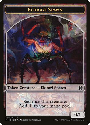 Eldrazi Spawn Token (Meignaud) - Modern Masters 2015 - Magic: The Gathering