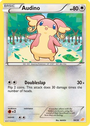 BW Trainer Kit: Excadrill & Zoroark Audino (#18) #18