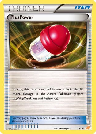 BW Trainer Kit: Excadrill & Zoroark PlusPower (Excadrill) #16