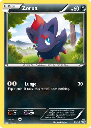 BW Trainer Kit: Excadrill & Zoroark Zorua (#23) #23